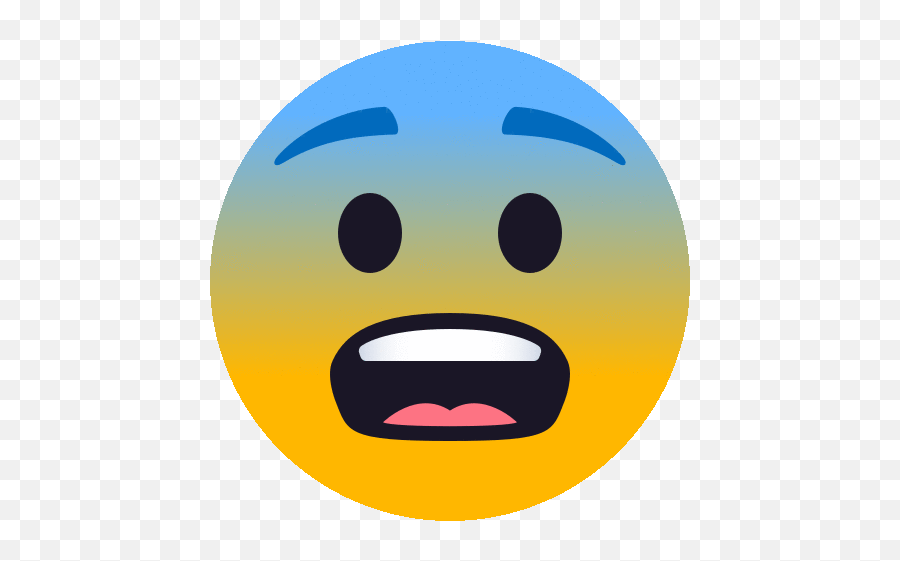 Fearful Face People Gif - Fearfulface People Joypixels Discover U0026 Share Gifs Ramen Hakata Lewisville Emoji,Oh My God Emoji