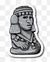 Pin On Culture - Aztec Dot Emoji,Infinito Desprecio Emoticon