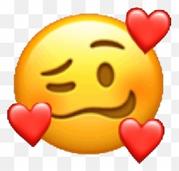 Mixed Woozy In Weird Sticker By Sabribri - Pleading Emoji With Hearts,Weird Emojis