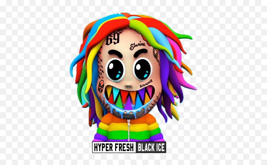 6ix9ine Car Freshener Car Freshener Freshener Car - 6ix9ine Sticker Emoji,Hail Emoticon