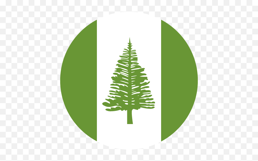 Flag Of Norfolk Island - Norfolk Island Pine Vector Emoji,Names Of Mcdonald's Emojis