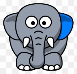Clipart Elephant Sad - Elephant Clipart Emoji,Elephant Emoji
