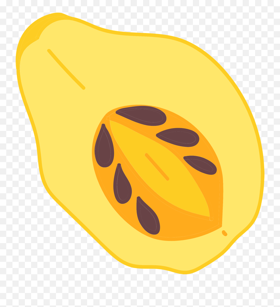 Cut Fruit Clipart - Winter Squash Emoji,Avocado And Pineapple Emojis Together