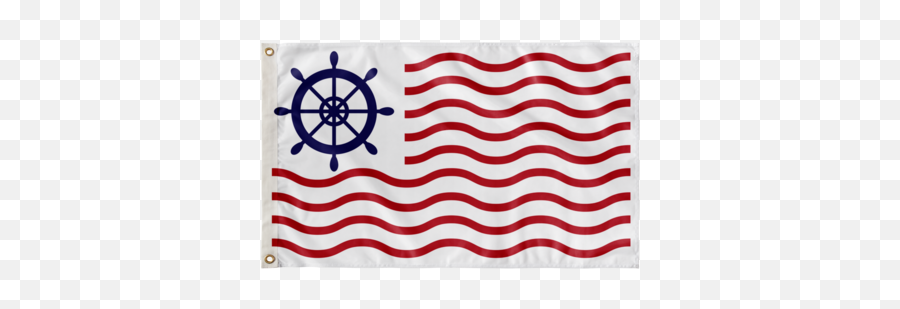 Flags U2013 Wavy Flag - Boat Steering Wheel Black And White Emoji,Emoticon For Us Flag