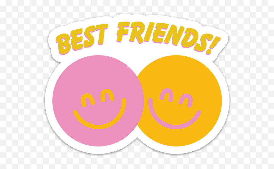 Buzzfeed Happy Faces Best Friend Day Sticker - Happy Best Friend Day Sticker Emoji,Vx Ace Face Emoticons