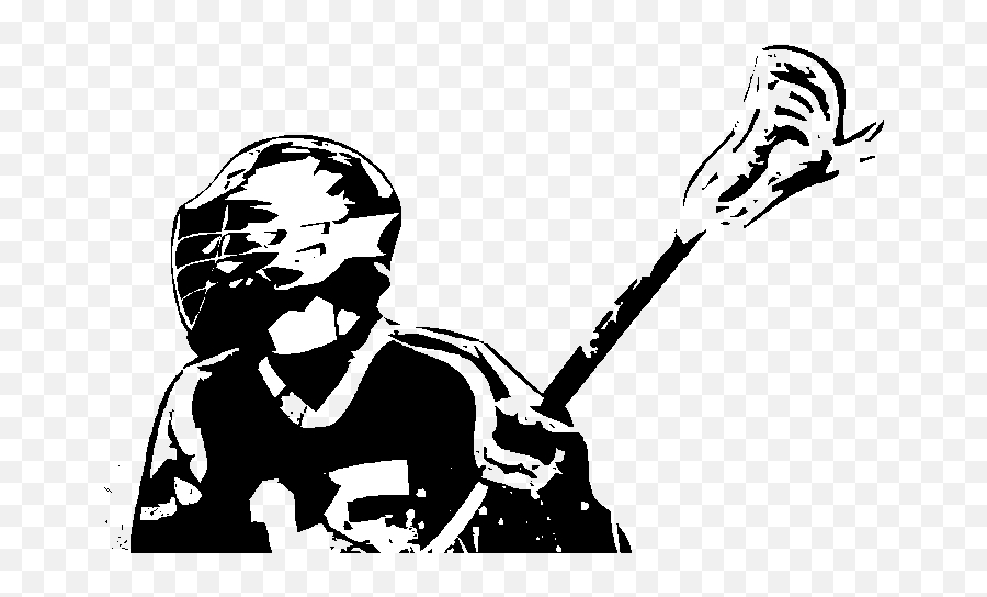 Lacrosse Silhouettes Clipart Kid - Lacrosse Stick Shaft Emoji,Lacrosse Emoji