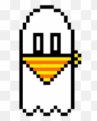 Pixilart - Undertale Napstablook Pixel Emoji,Mettaton Emoticon