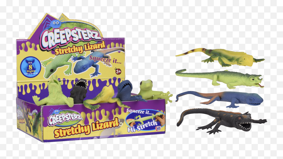 Creepsterz Stretchy Lizards In Cdu - Stretchy Lizard Emoji,Lizard Emoji