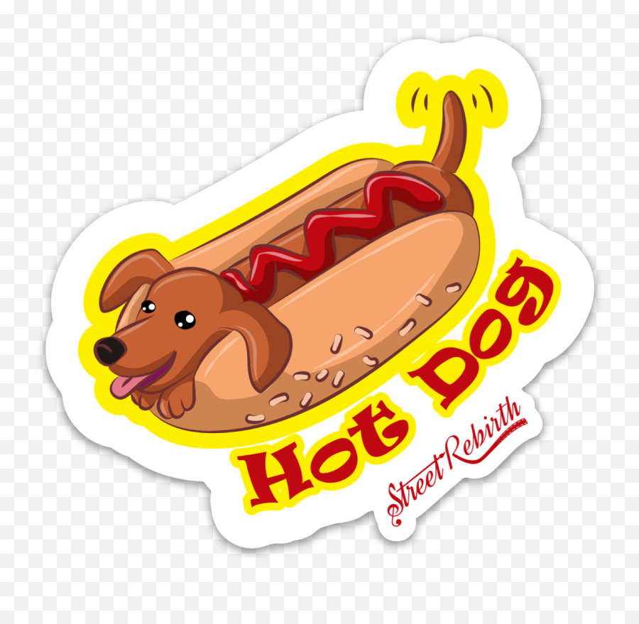 Stickers - Dog Supply Emoji,What Does The Emoji Hot Dog,pizza,taco,controller= To