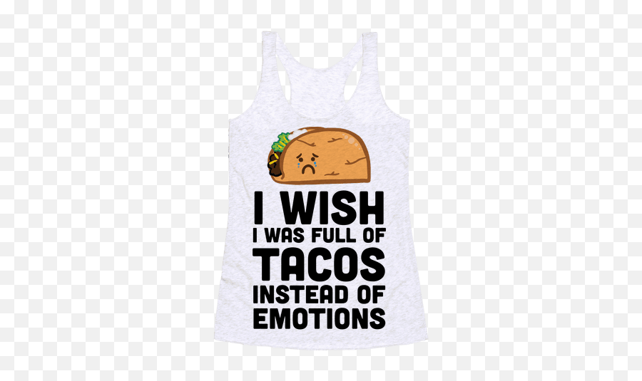 Pin - Sleeveless Emoji,Who Posted Tacos Are Like Emotions