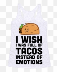 Pin - Sleeveless Emoji,Who Posted Tacos Are Like Emotions