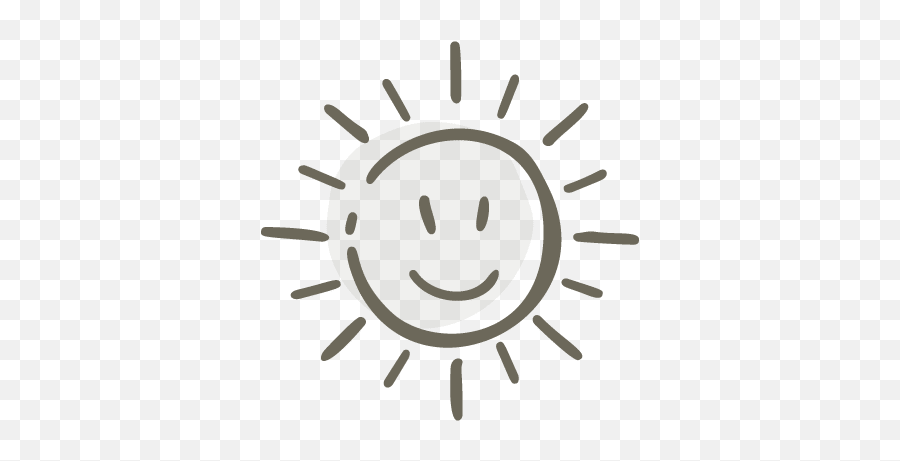 Gentle Shepherd Daycare - Smiley Sun Image Outline Emoji,Black Shepherd Emoticon