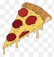 Emoji Emotions Cartoon Fluffy Sticker - Ninja Turtles Pizza Slice,Nutella Emoji