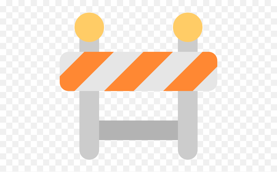 Barricade Construction Man Traffic Emoji,Construction Traffic Control Emojis