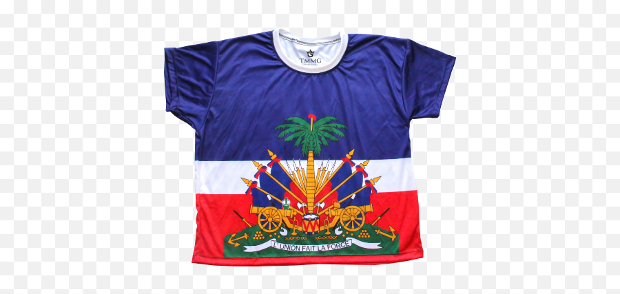 Tmmg Haitian Flag Crop Top - Haitian Flag Crop Top Emoji,Colorful Emoji Crop Top