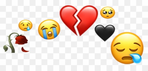 The Most Edited Stikers Picsart - Sad Emoji Crown Transparent,Horm Emoji