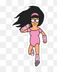 Stickers Like This To Put - Burgers Tina Black Emoji,Bob's Burgers Emoji