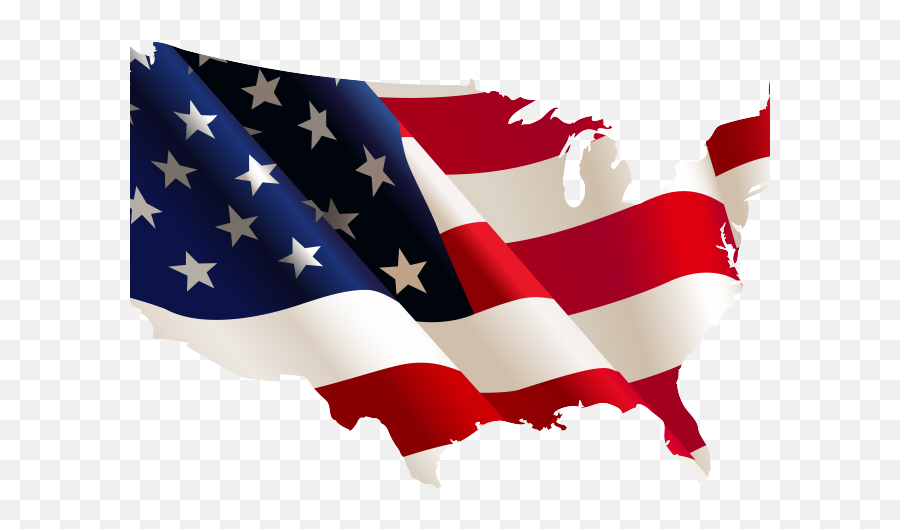 Free American Flag Clipart - Usa Transparent Png Emoji,United States Flag Emoji