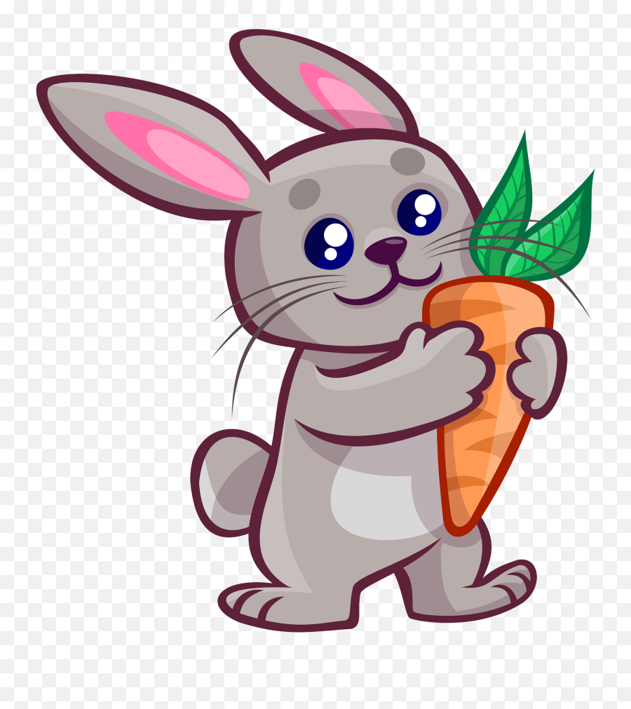 Bunny Clipart - Clip Art Library Bunny Clipart Emoji,Bunny Face Emoji