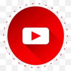 Youtube Social Networks Red Color Free Icon Of Social Emoji,Youtube Emoticons Art
