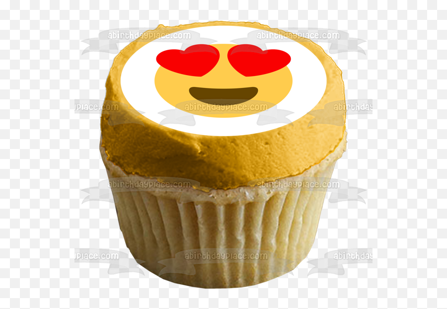Emoji Heart Love Edible Cake Topper Image Abpid07608,Cyan Circle Emoji
