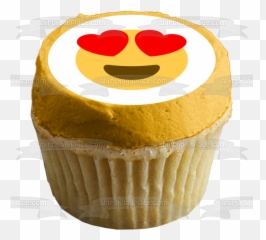 Emoji Heart Love Edible Cake Topper Image Abpid07608,Cyan Circle Emoji