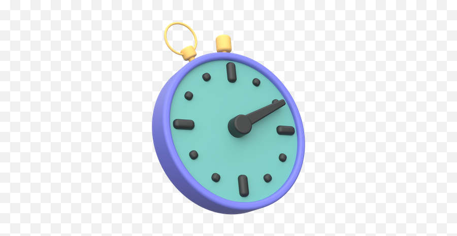 Premium Stopwatch 3d Illustration Download In Png Obj Or Emoji,Stopwatch Emoji