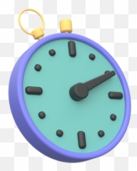 Premium Stopwatch 3d Illustration Download In Png Obj Or Emoji,Stopwatch Emoji