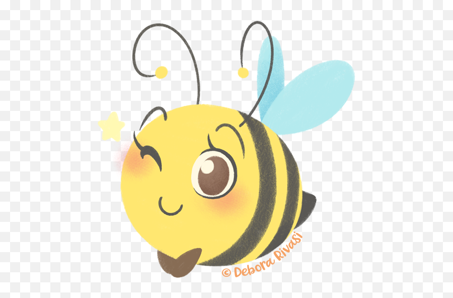 Sticker Maker - Chubby Bees Emoji,Bee And Sunflower Emoji