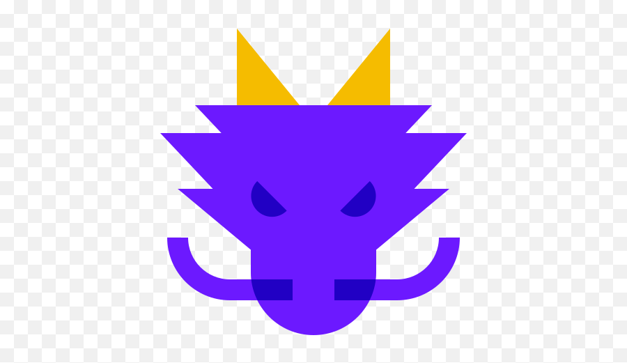 Year Of Dragon Icon In Color Glass Style Emoji,Dragon Hand Emoji