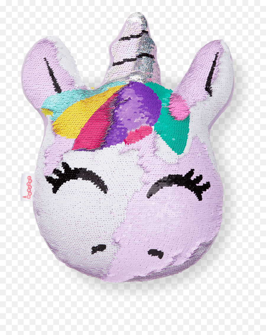 Iscream Unicorn Sequin Pillow Online Shopping - Mythical Creature Emoji,Unicorn Emoji Pillows