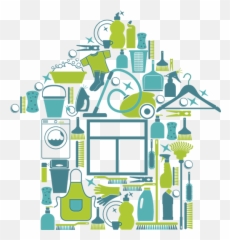 House Cleaning Png Transparent - Residential Cleaning House Cleaning Logo Emoji,House Cleaning Emoji