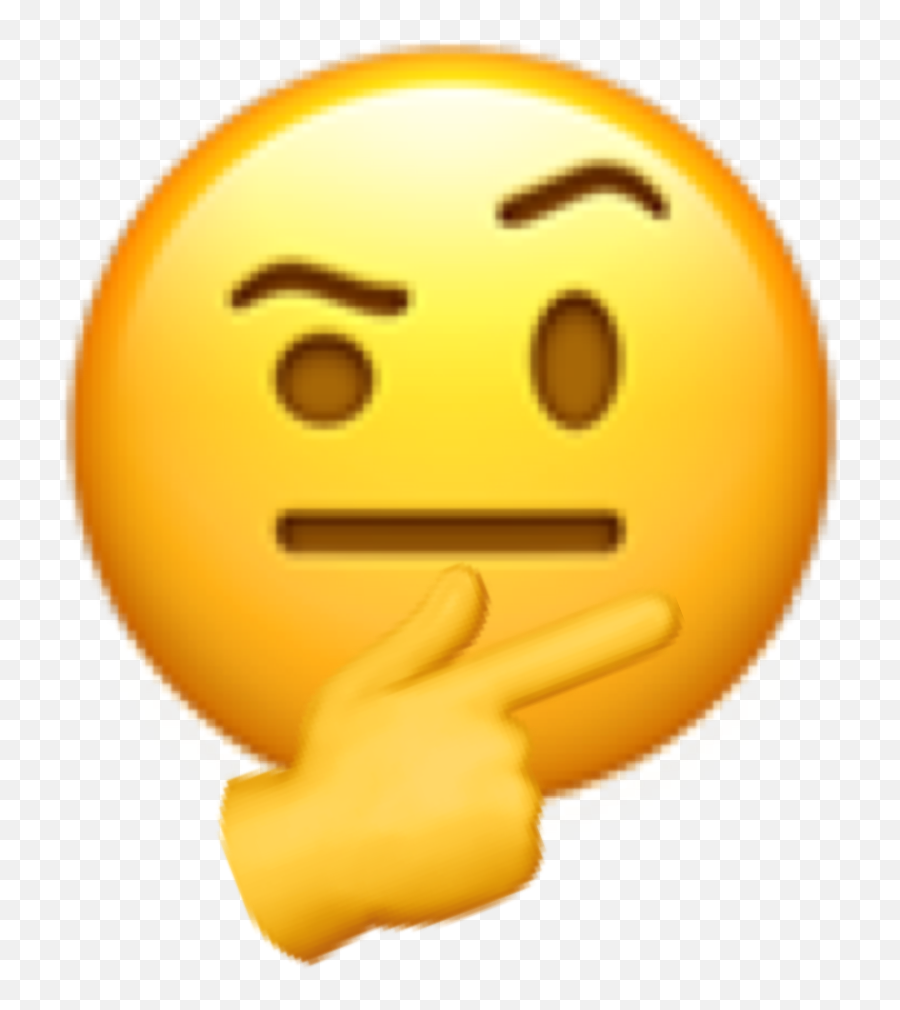 Pondering Emoji Meme - Happy,Hmm Emoji Meme