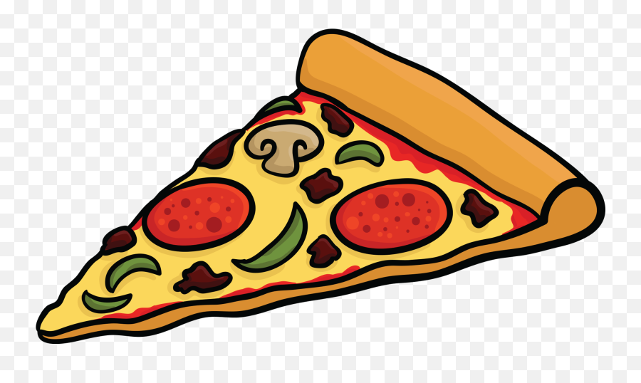 Junk Food Sticker U0026 Emoji Pack For Imessage By Robert Gill - Slice Of Pizza Cartoon,Food Emoji