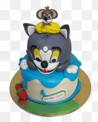 17 Cartoon Cake Designs Ideas - Tom And Jerry Cake Emoji,Peach Emoji Cake