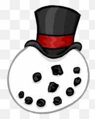 Snowman Head Club Penguin Wiki Fandom - Snowman Head Club Penguin Emoji,Snowman Emoji Transparent