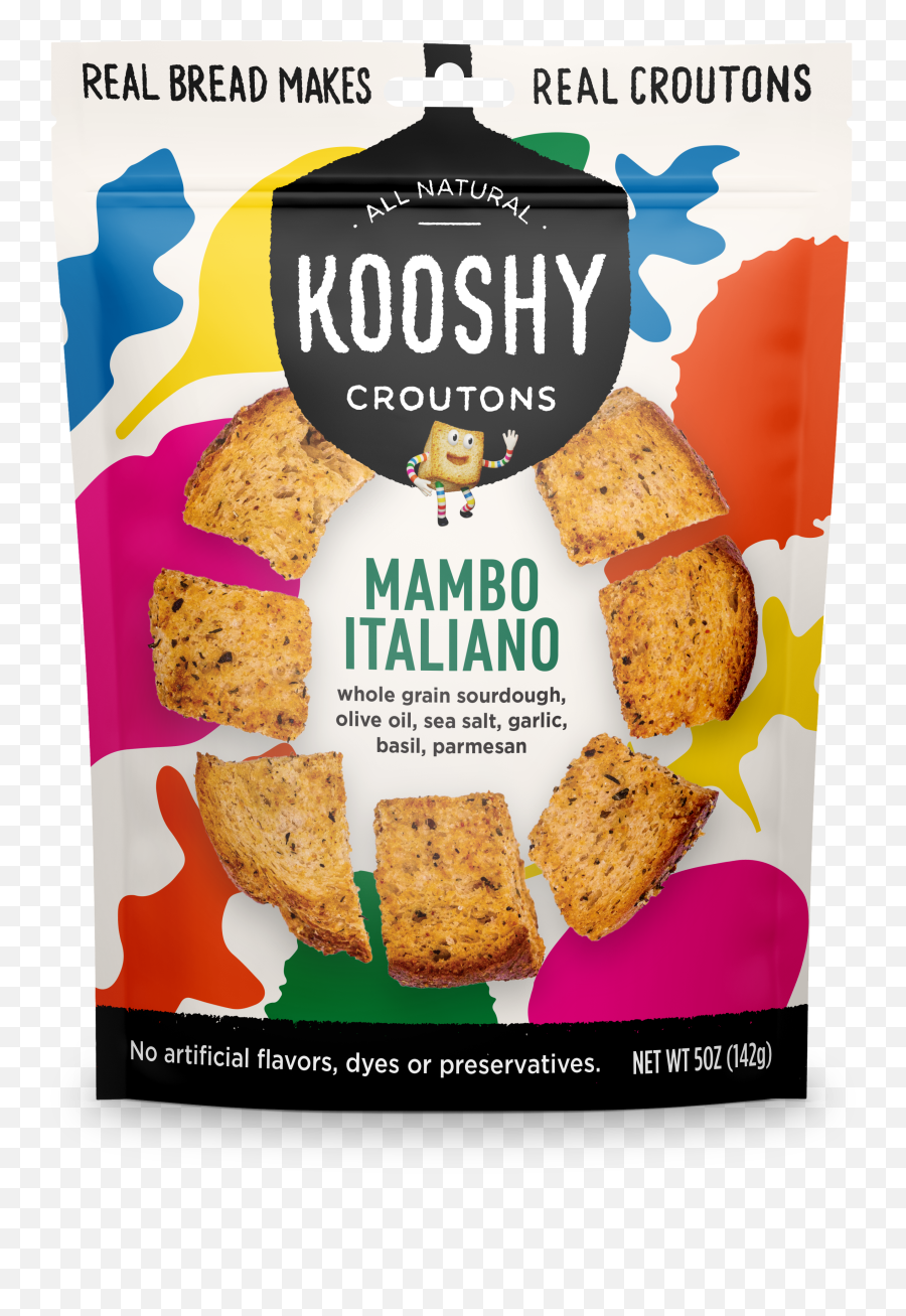 Mambo Italiano U2013 Kooshy Croutons - Food Cracker Emoji,Garlic Bread Emoji