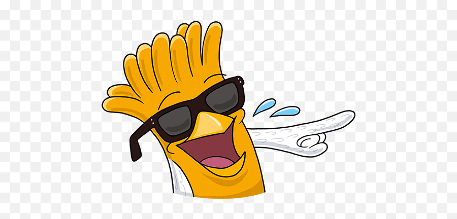 Vk Sticker - Happy Emoji,Chicken Fries Emoji