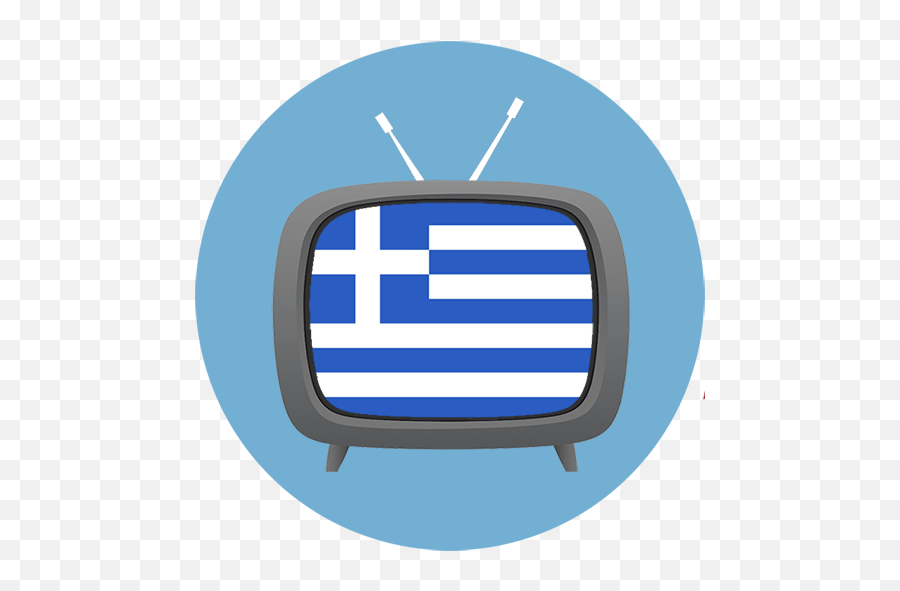Tv Greece Online Free - Crt Television Emoji,Watching Tv Emoticon