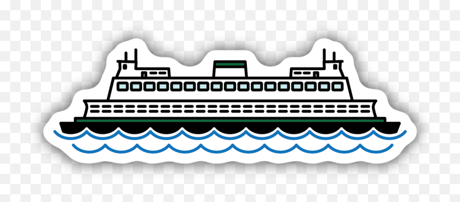 Ferry Boat Sticker Boat Stickers Ferry Boat Boat - Temple Of Cebu Emoji,Ship Wheel Emoji