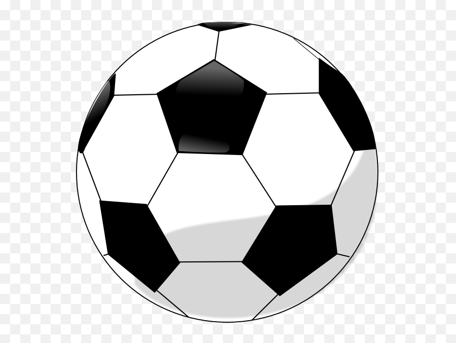 Soccer Ball Clip Art Free Free Clipart - Soccer Ball Clipart Transparent Emoji,Soccer Ball Emoji Png