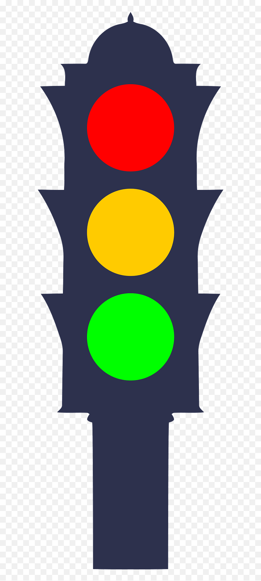 Vertical Traffic Light - Traffic Signal Images Hd Emoji,Greenlight Emoji