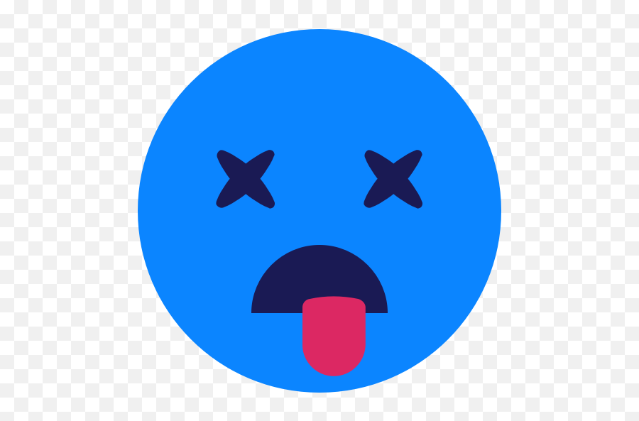 Dead Emoji Sick Icon - Dot,Dead Deer Emoji