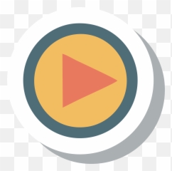 Emoji Play Yellow Orange Sticker - Vertical,Emoji Codes