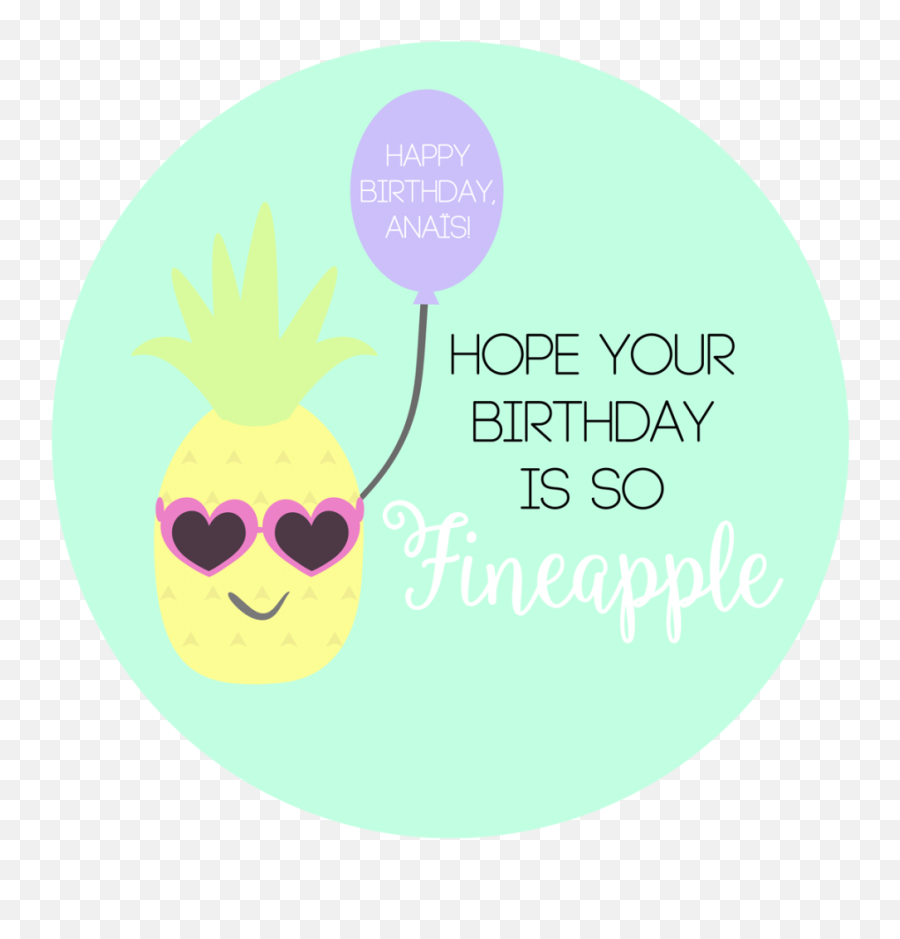 Download One Of My Friends Has A Thing For Pineapples - Happy Emoji,Pineapple Emoji