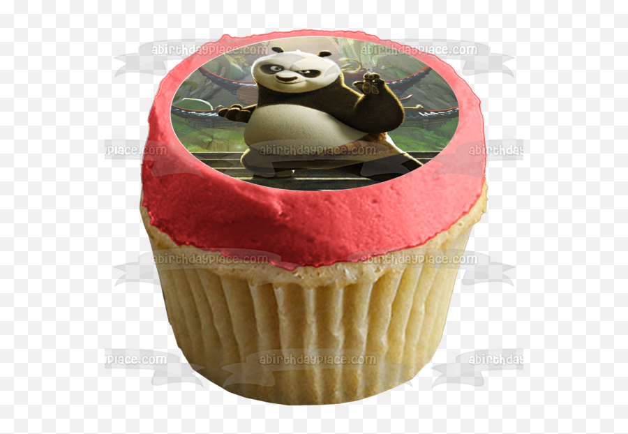 Kung Fu Panda Po Tigress Viper Edible Cupcake Topper Images - Roman Reigns World Wwe Entertainment Cake Emoji,Kung Fu Emoticons