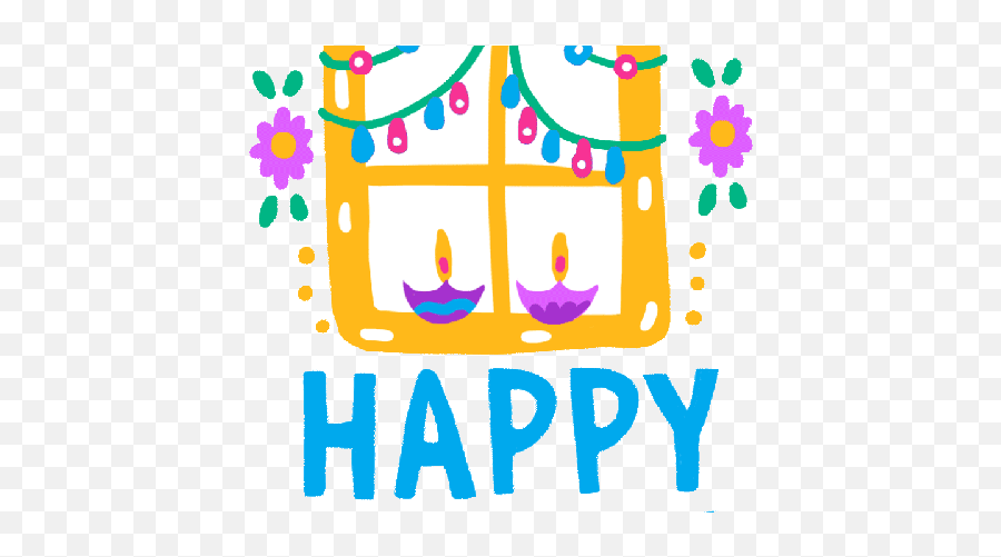 Happy Birthday Alien Animated Gif Clip Art - Cloudygif Redbubble Sticker Think Happy Thoughts Emoji,Emoji Party Invitation