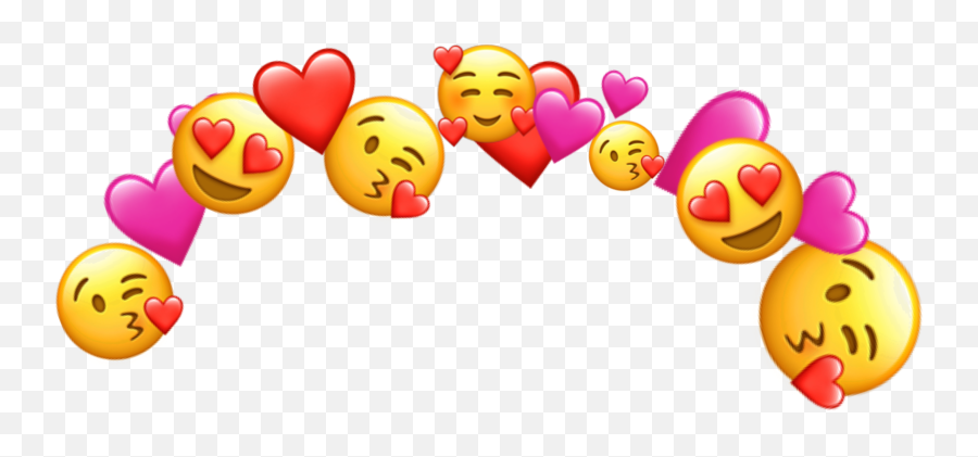 Crown Love Tiara Lol Sticker - Happy Emoji,Emoji Hair Remover