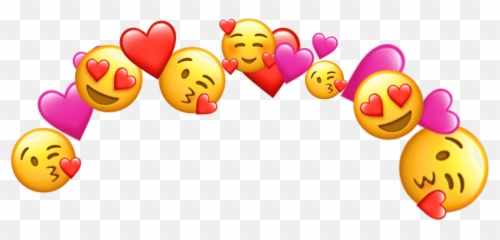 Crown Love Tiara Lol Sticker - Happy Emoji,Emoji Hair Remover