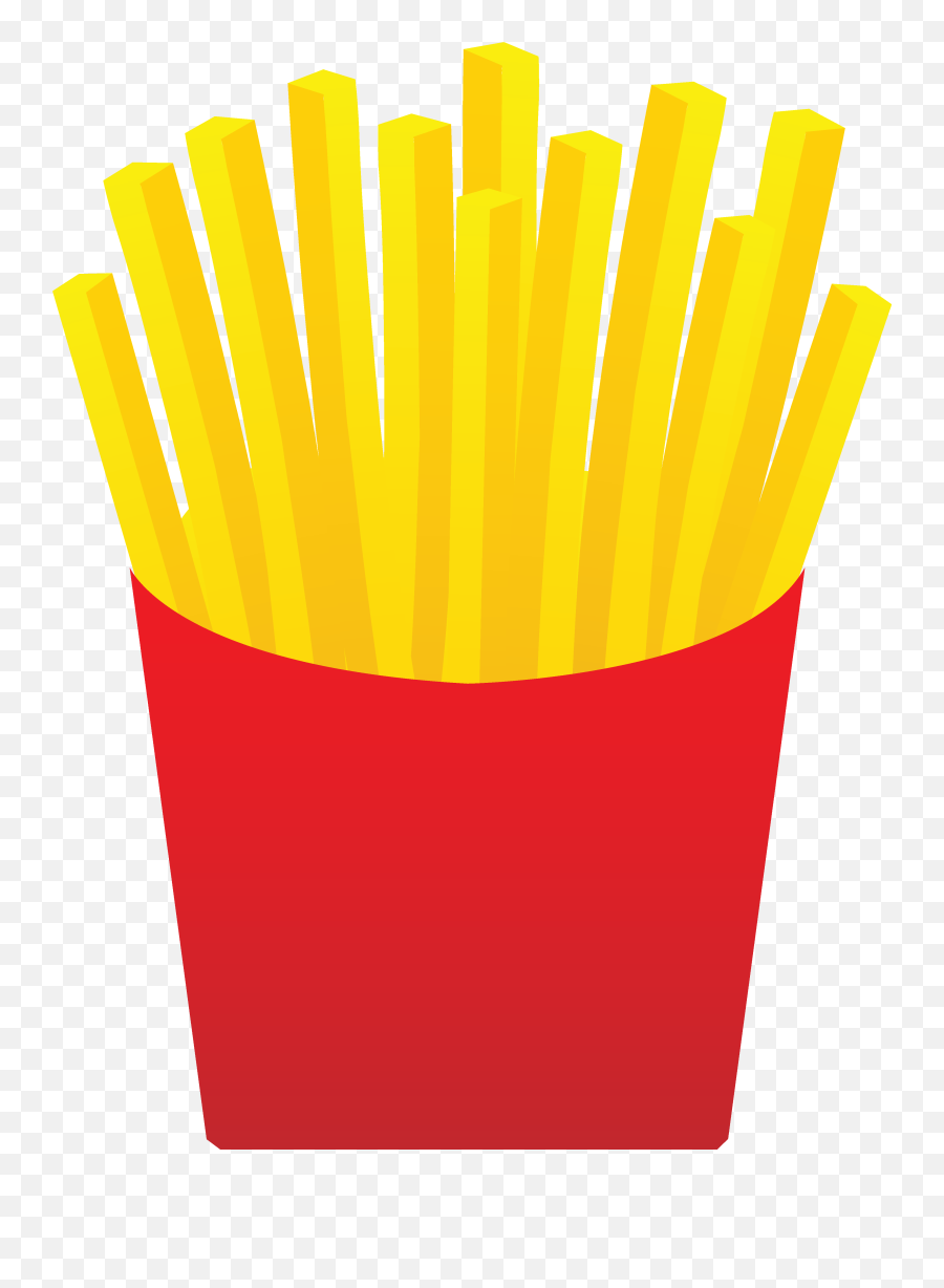 Free Cartoon French Fries Download - Transparent French Fries Clipart Emoji,French Fry Emoji